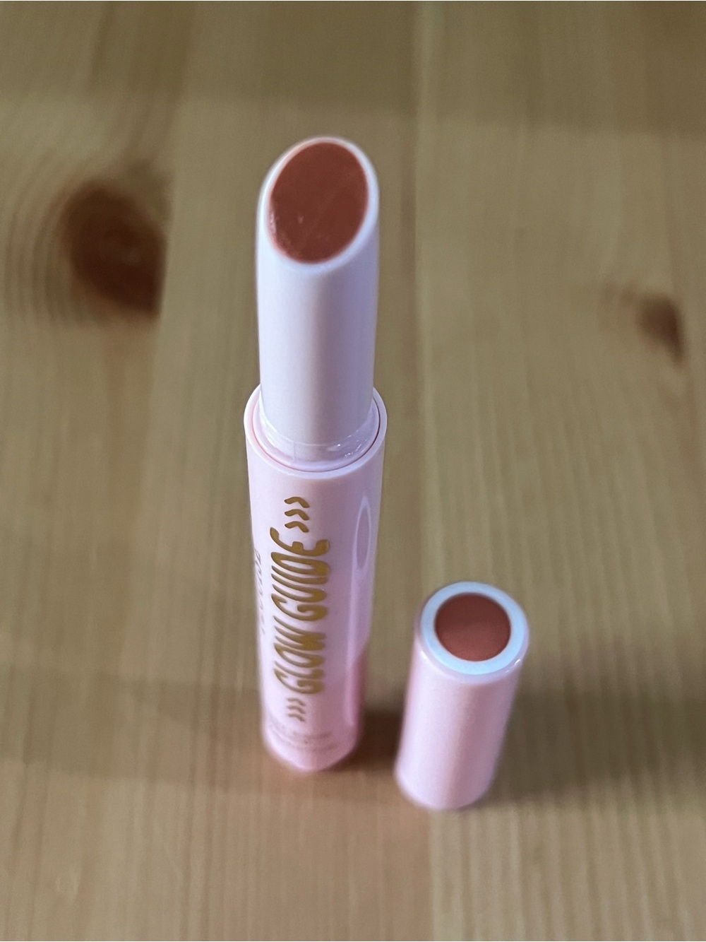 PLouise Glow Guide Glossy Balm Lipstick in She Serves